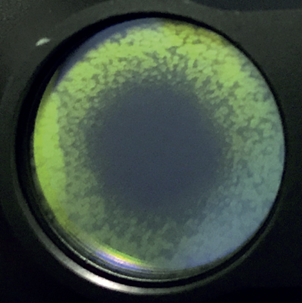 Figure 2. An example of a damaged filter