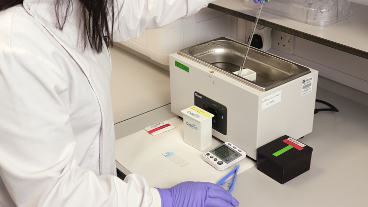 CytoCell hematology FISH protocol - Post-hybridization washes (2 minutes) Image