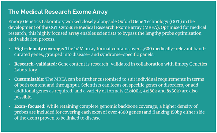 The Medical Research Exome Array