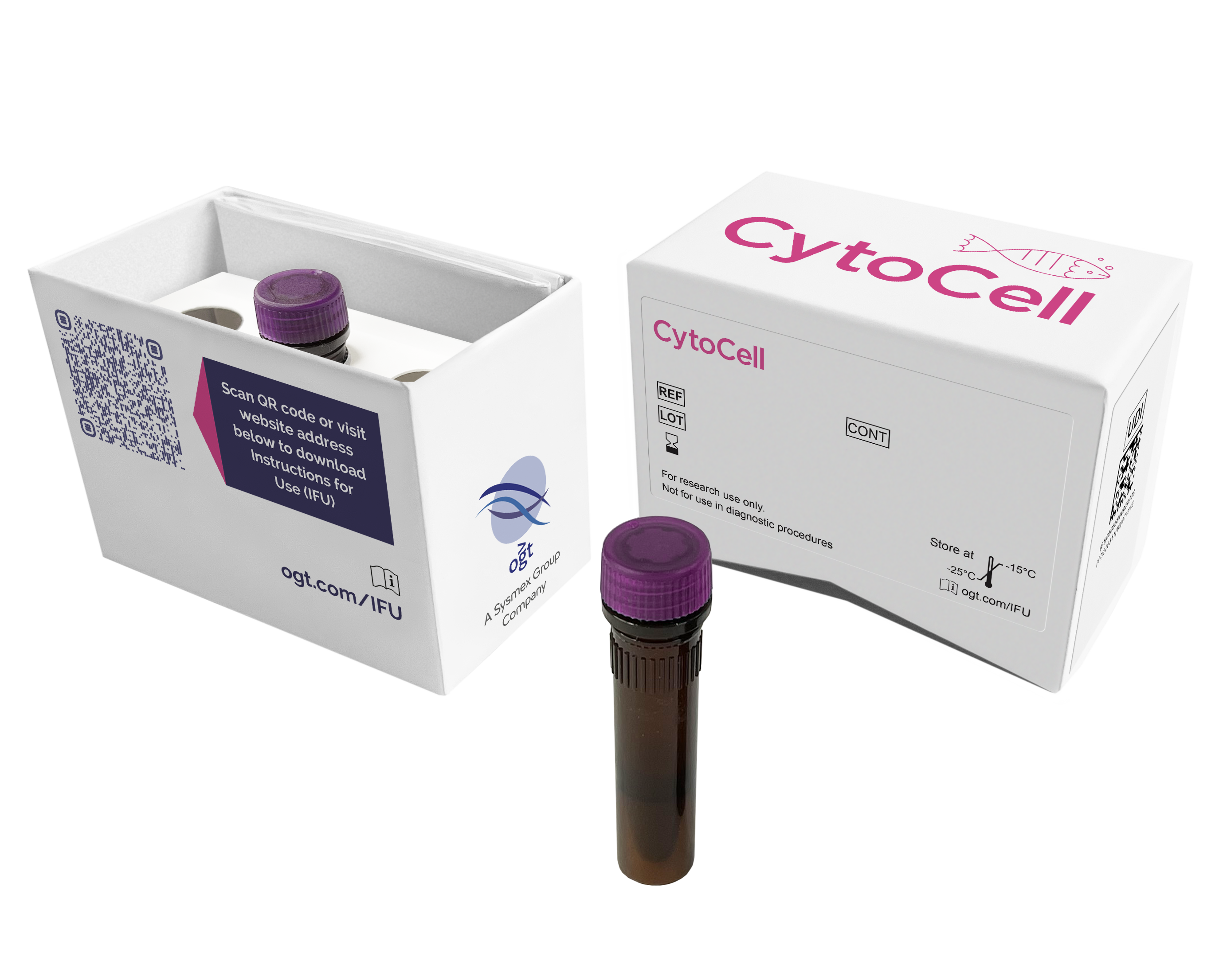 Cytocell Catalogue Probe Packaging With Amber Tube