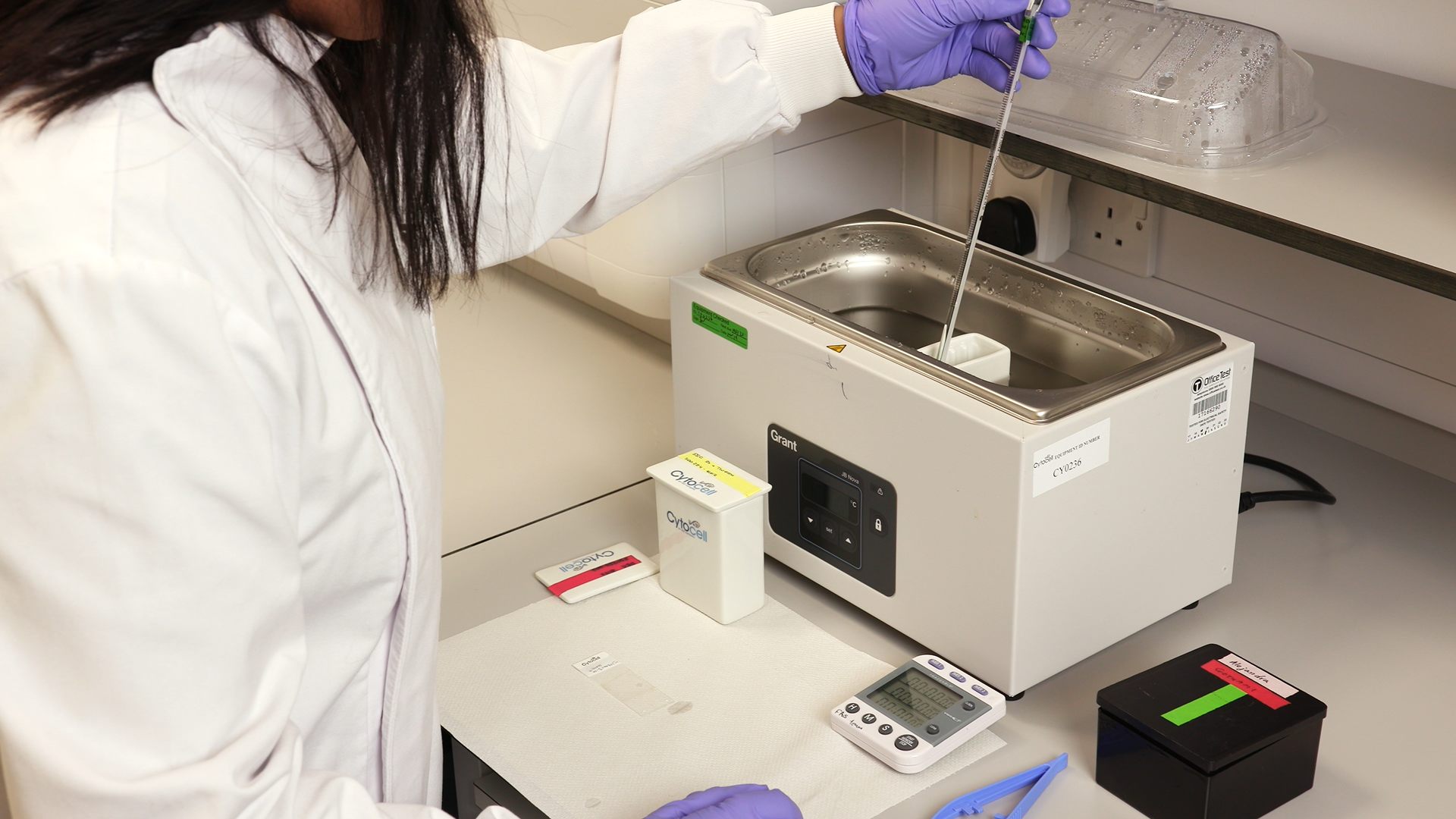 Post-hybridisation washes Image