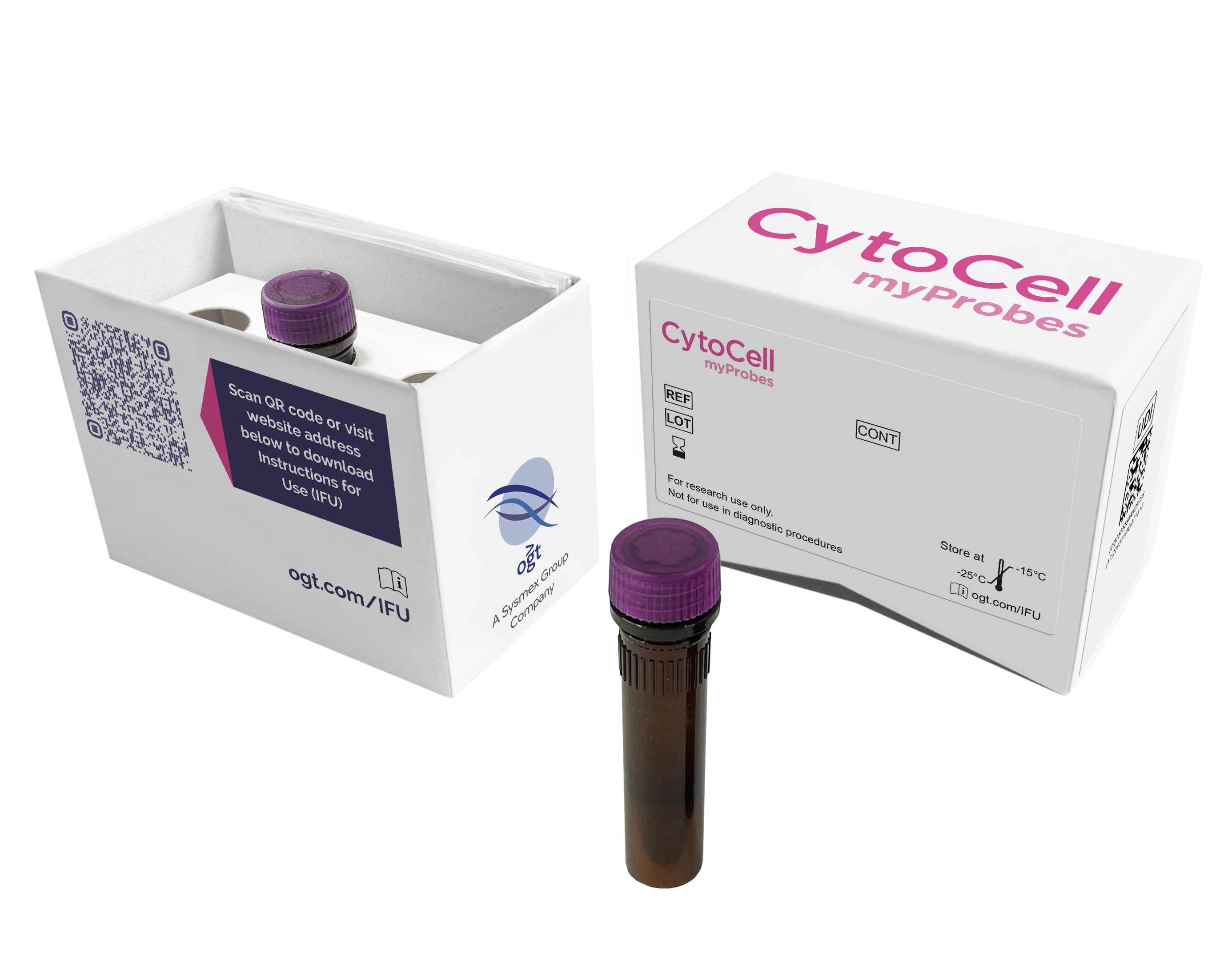 Cytocell Myprobes Catalogue Probe Packaging With Amber Tube