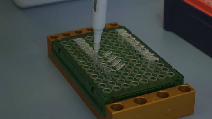 NGS library preparation for solid tumor samples - DNA fragmentation (5 minutes) Image