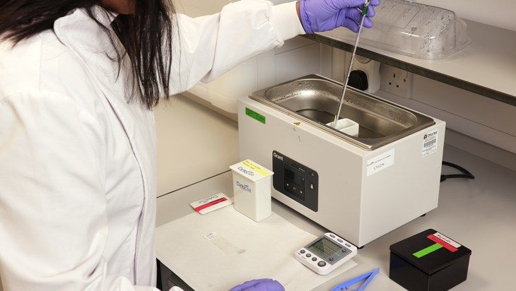 CytoCell solid tumour FFPE FISH protocol - Post-hybridisation washes (2 minutes) Image