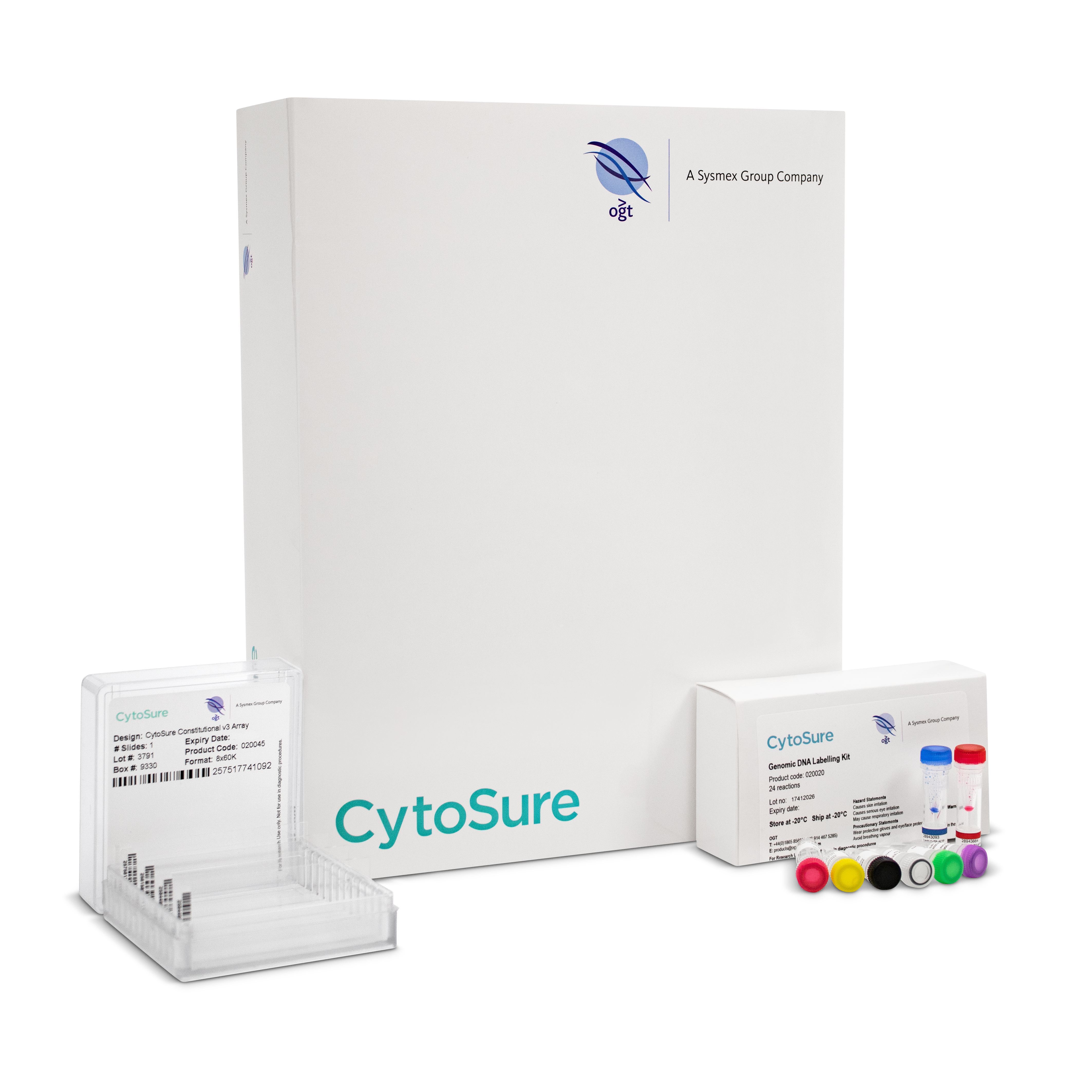 Cytosure Constitutional V3 And V3 +LOH Arrays Product Packaging