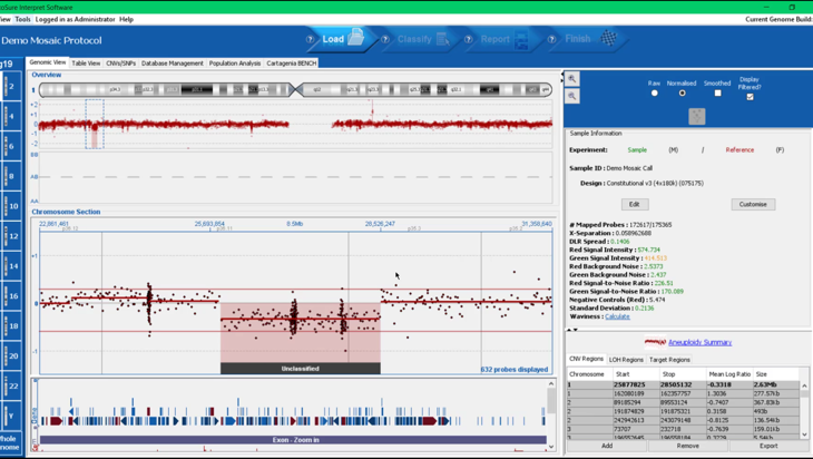 CytoSure Interpret aCGH software - Setting up analysis protocols (5 minutes) Image
