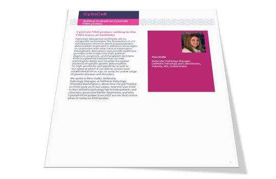 Our latest customer interview: Getting hooked on CytoCell FISH probes Image